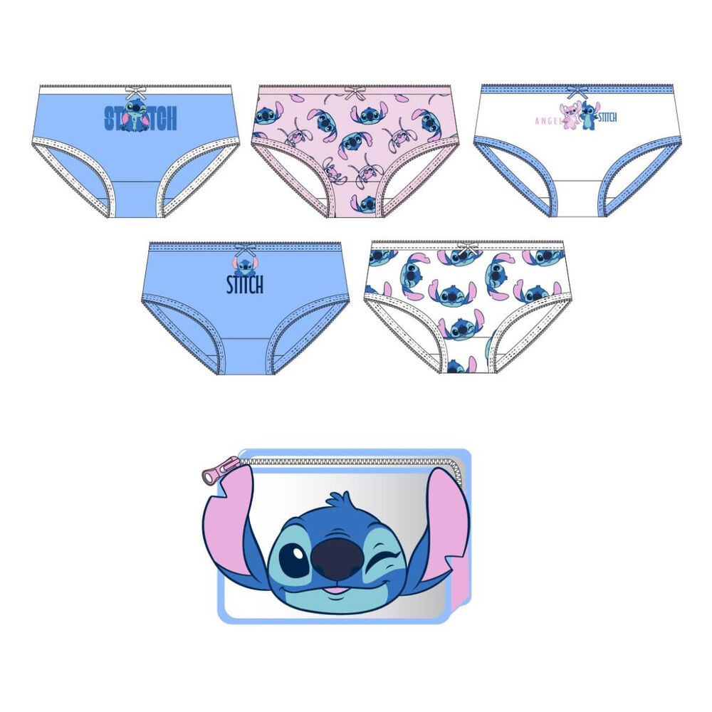 Set 5 braguitas Stitch - Frikibase.com