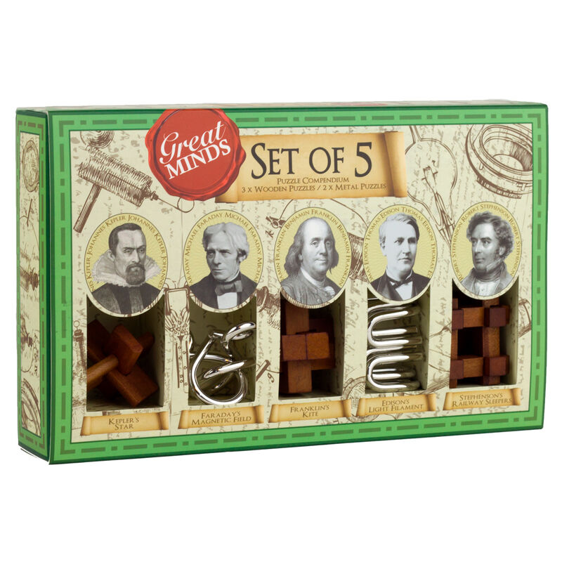 Set 5 juegos habilidad Men The Great Minds - Frikibase.com
