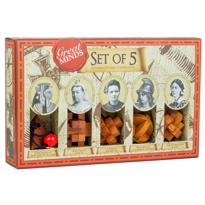 Set 5 juegos habilidad Women The Great Minds - Frikibase.com