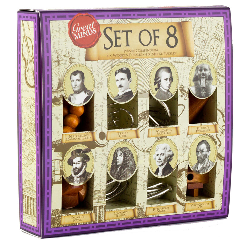 Set 8 juegos habilidad The Great Minds - Frikibase.com
