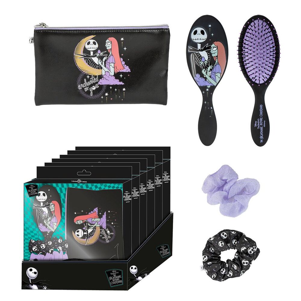 Set belleza Jack & Sally Pesadilla Antes de Navidad Disney - Frikibase.com