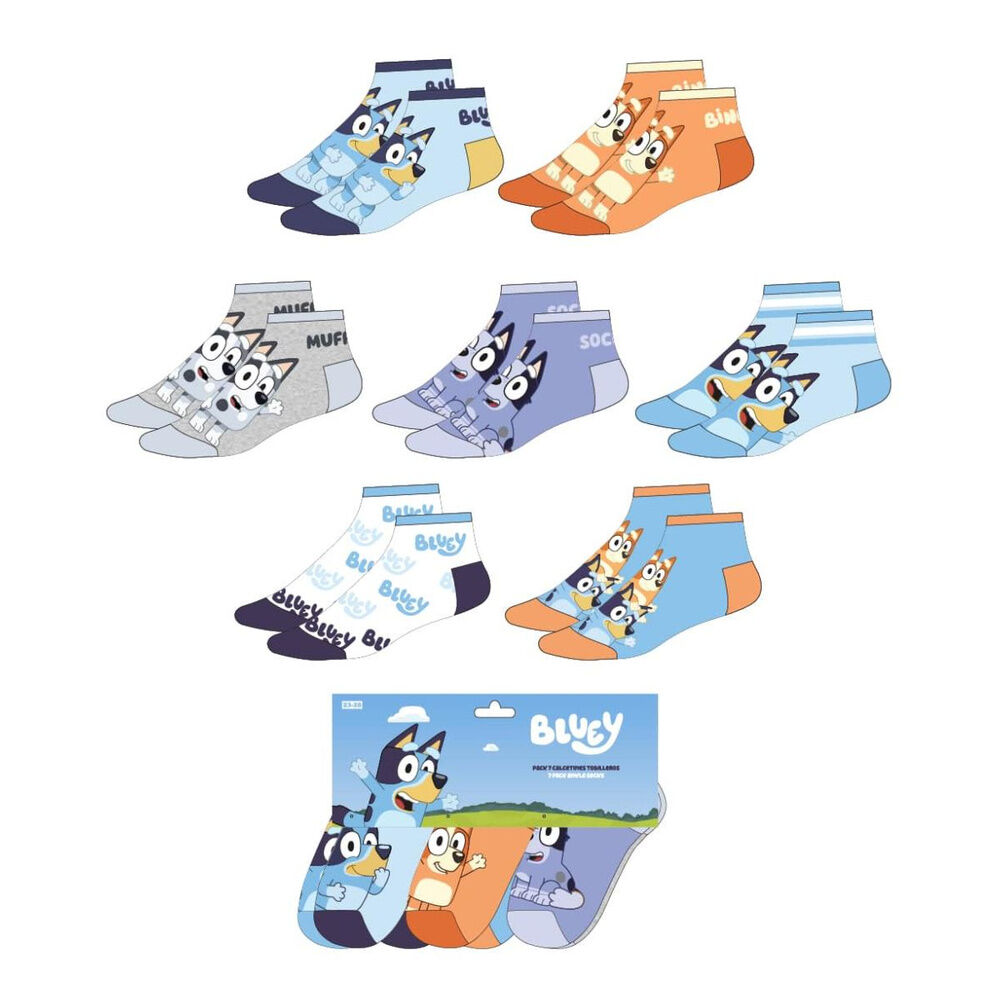 Set calcetines Bluey - Frikibase.com