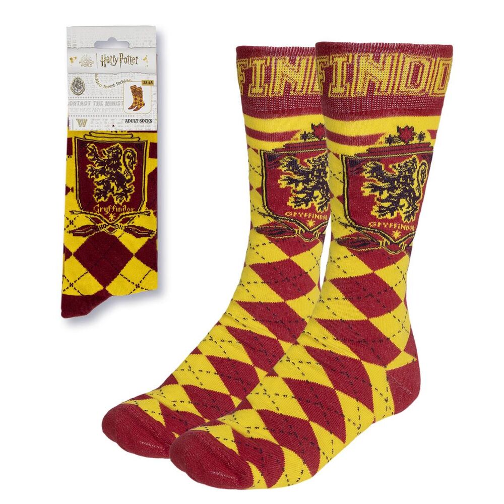 Set calcetines Gryffindor Harry Potter adulto - Frikibase.com