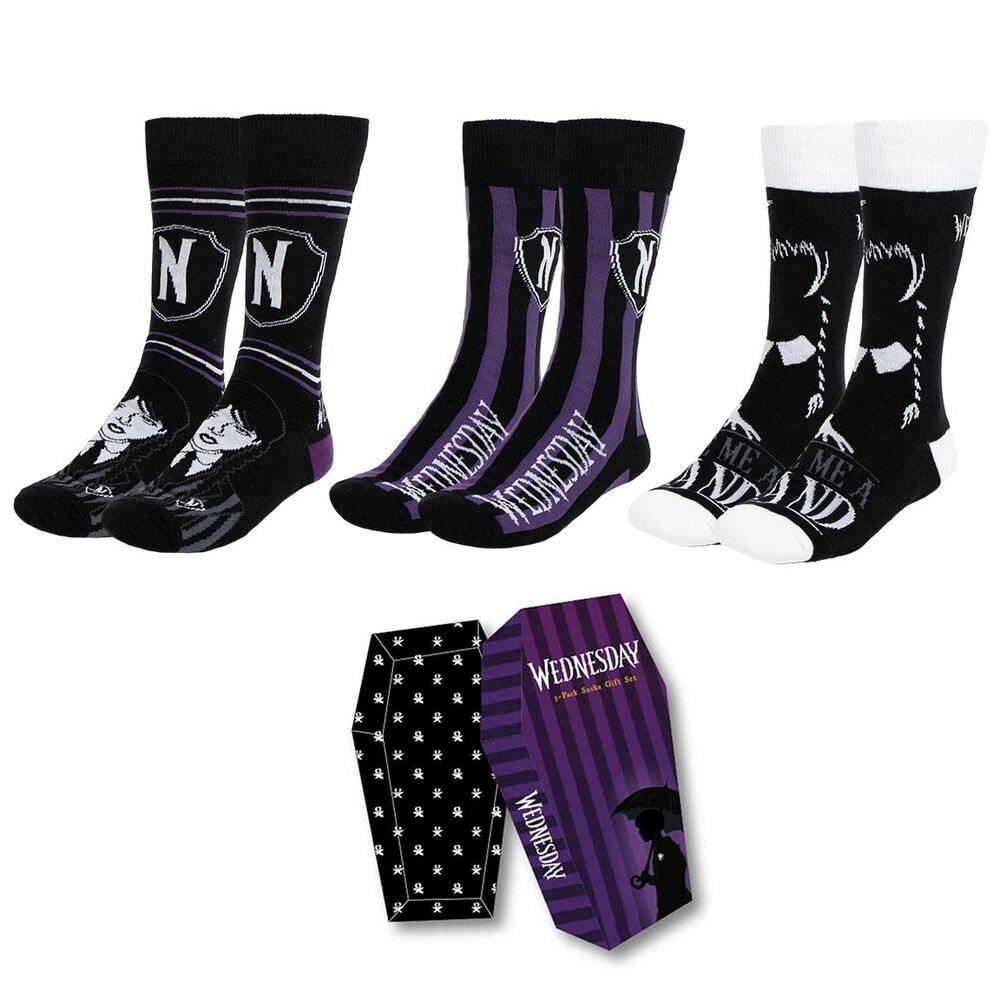 Set calcetines Miercoles adulto - Frikibase.com