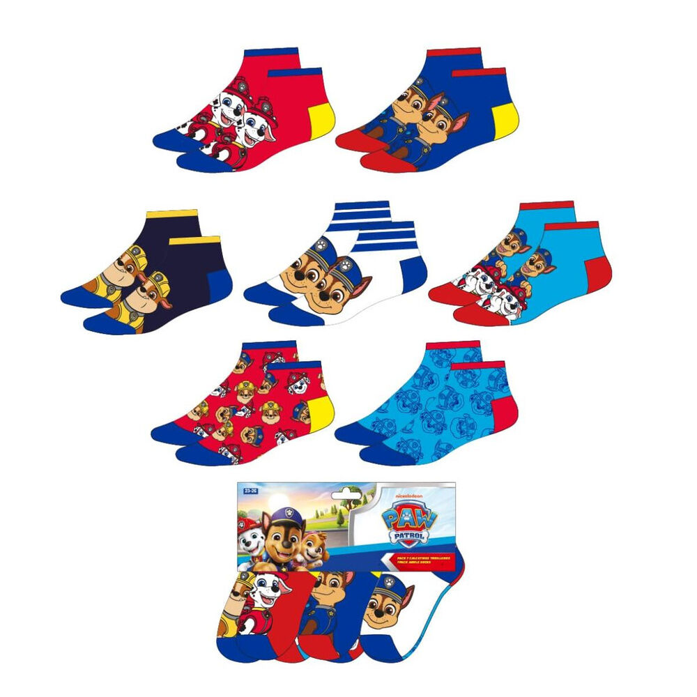 Set calcetines Patrulla Canina Paw Patrol - Frikibase.com