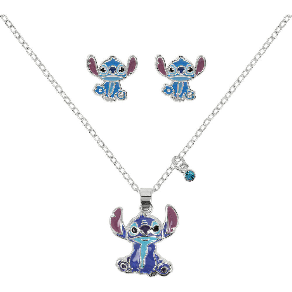 Set colgante + pendientes Stitch Disney - Frikibase.com