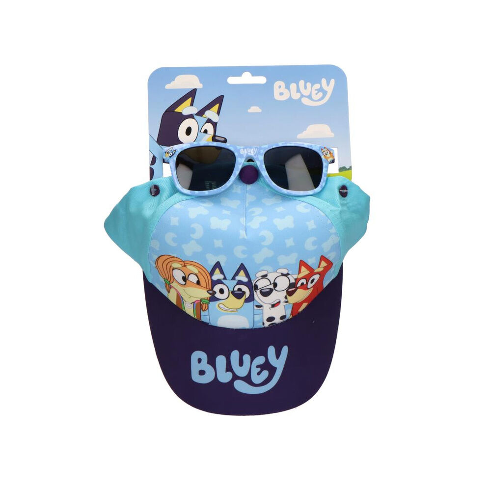 Set gorra + gafas sol Bluey - Frikibase.com