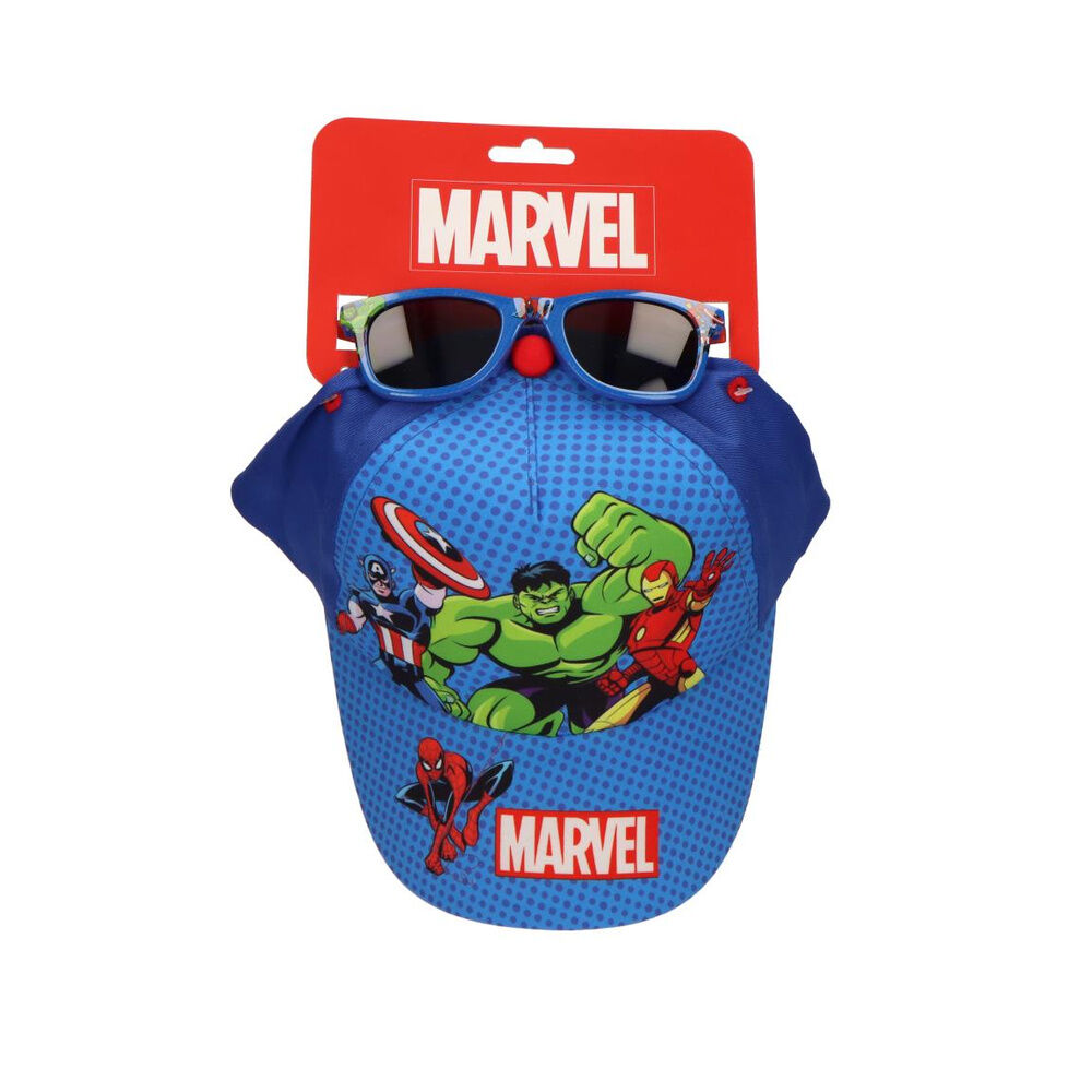 Set gorra + gafas sol Los Vengadores Avengers Marvel - Frikibase.com