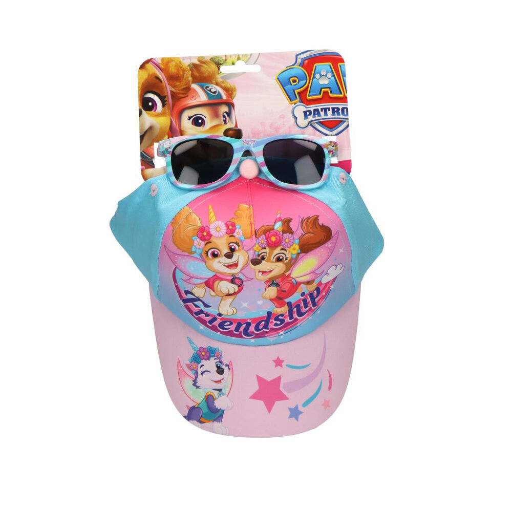 Set gorra + gafas sol Skye Patrulla Canina Paw Patrol - Frikibase.com