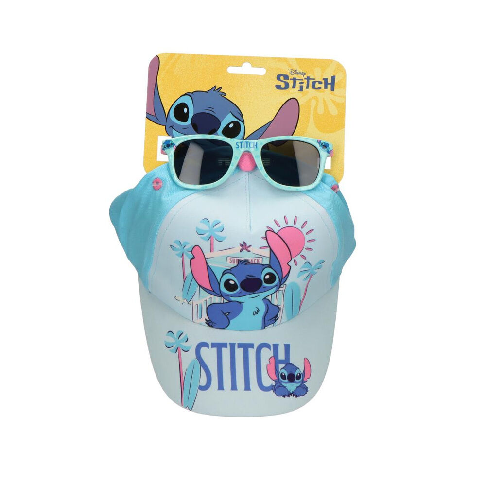 Set gorra + gafas sol Stitch Disney - Frikibase.com
