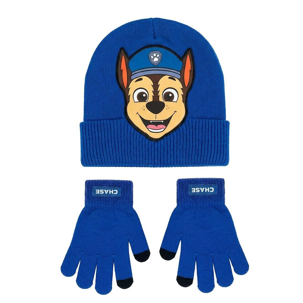 Set gorro y guantes Chase Patrulla Canina Paw Patrol - Frikibase.com