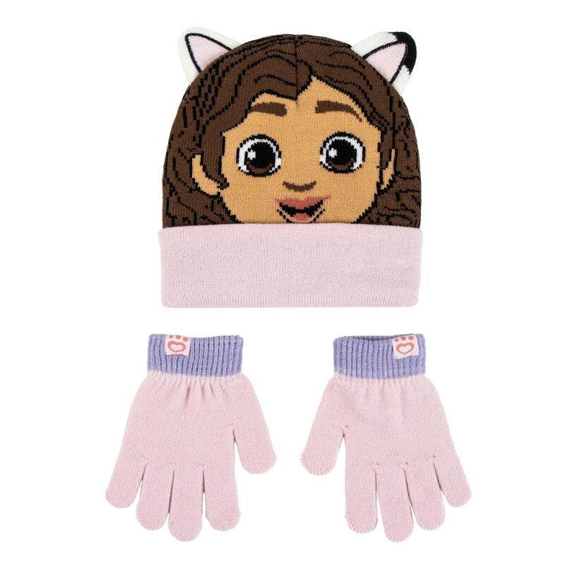Set gorro y guantes La Casa de Muñecas de Gabby - Frikibase.com