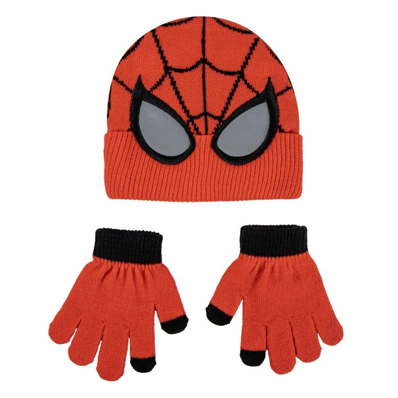 Set gorro y guantes Spiderman Marvel - Frikibase.com