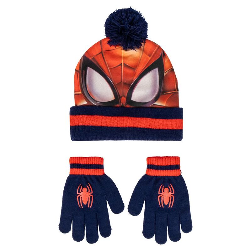 Set gorro y guantes Spiderman Marvel - Frikibase.com