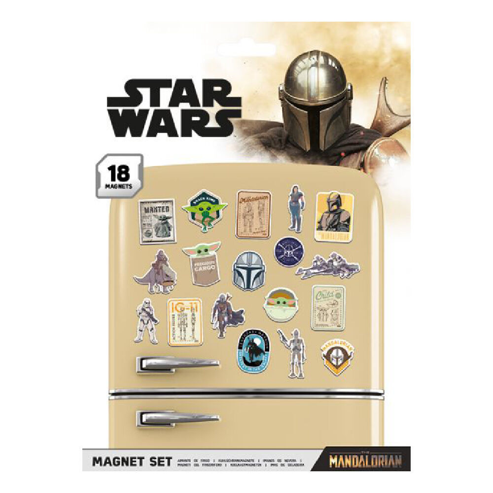 Set imanes Bounty Hunter The Mandalorian Star Wars - Frikibase.com