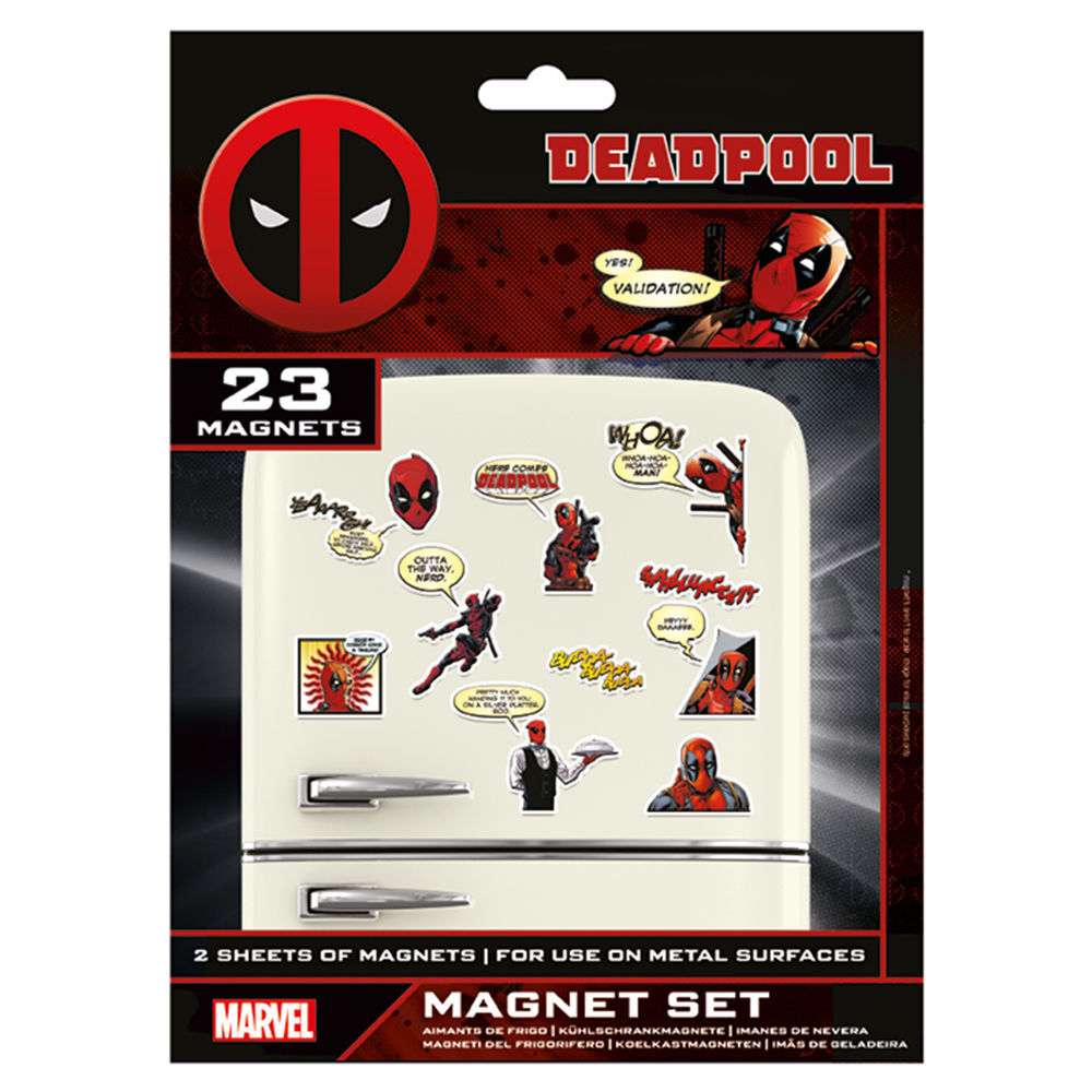 Set Imanes Deadpool Marvel - Frikibase.com