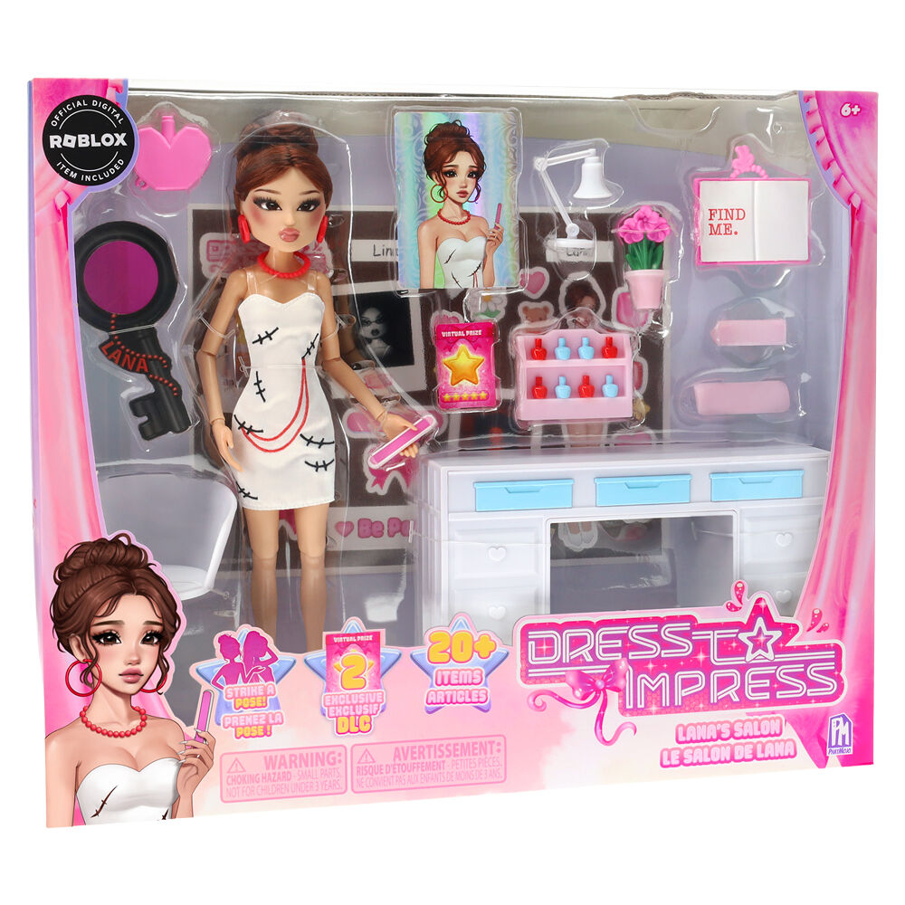 Set Muñeca Lana Deluxe Fashion Doll Dress to Impress - Frikibase.com