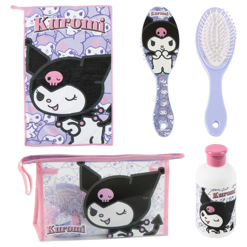 Set neceser aseo Kuromi Hello Kitty - Frikibase.com