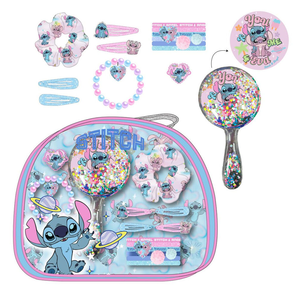 Set neceser belleza Stitch Disney - Frikibase.com