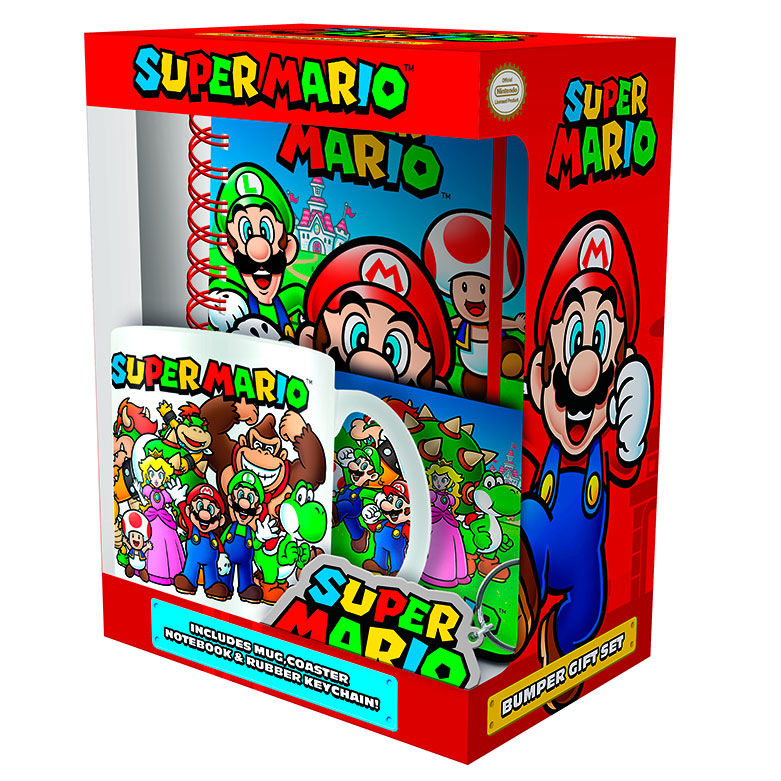 Set regalo Super Mario Bros Nintendo - Frikibase.com