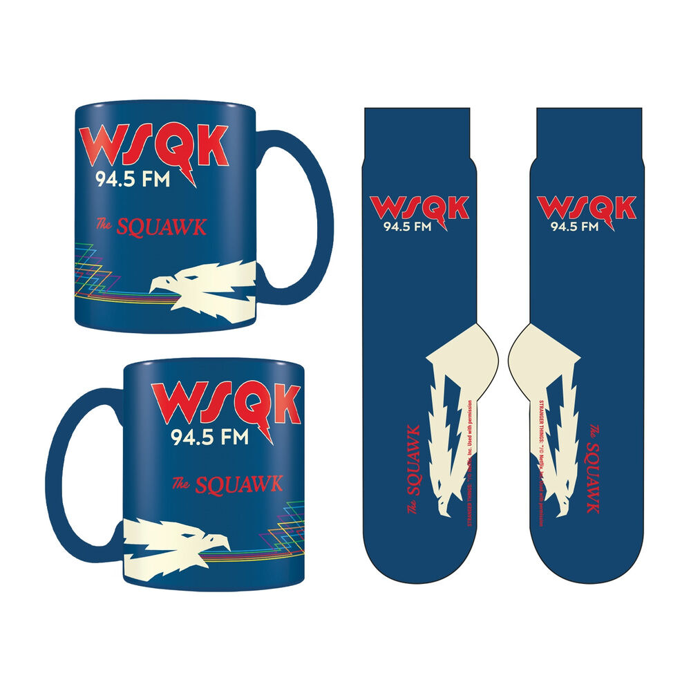 Set Taza y Calcetines WSQK Stranger Things 5 - Frikibase.com