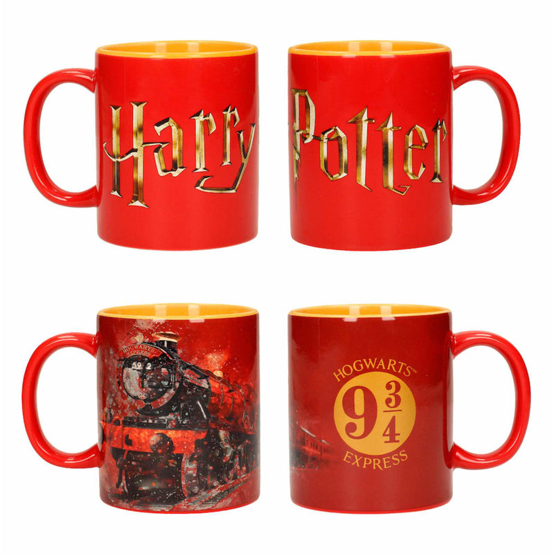 Set tazas logo Hogwarts Harry Potter - Frikibase.com