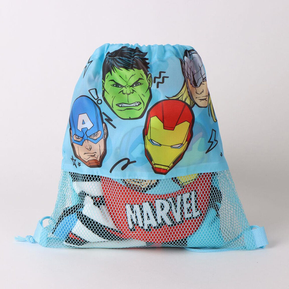 Set toalla + saco + gorra Vengadores Avengers Marvel - Frikibase.com