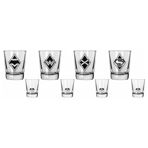 Set vasos chupito Batman v Superman - Frikibase.com