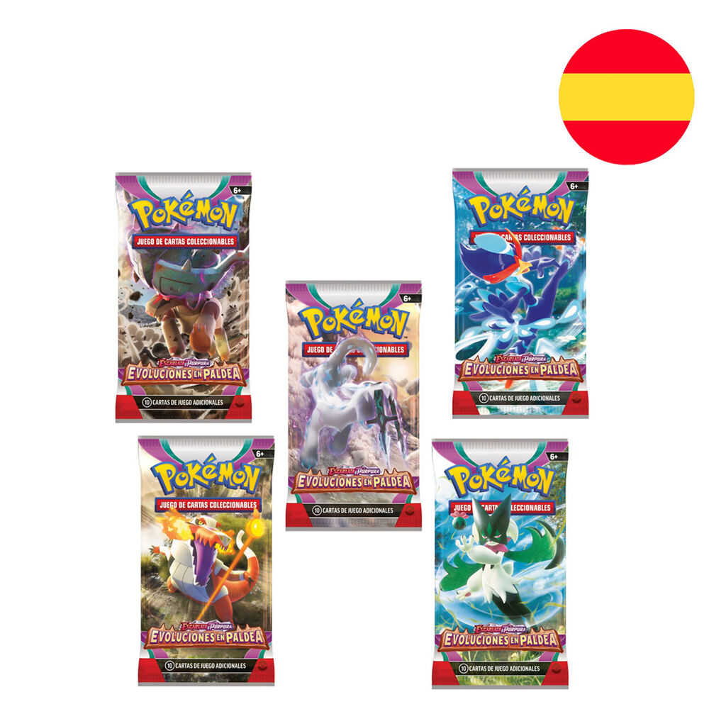 Sobre cartas Evoluciones en Paldea Pokemon español - Frikibase.com