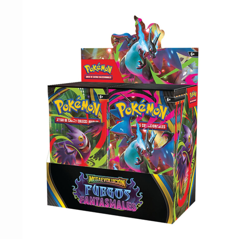 Sobre cartas Fuegos Fantasmales Pokemon Latino surtido - Frikibase.com