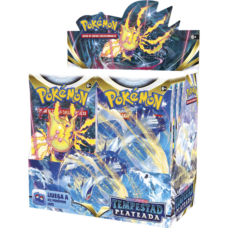 Sobre cartas Tempestad Plateada Espada y Escudo Pokemon español - Frikibase.com