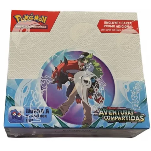 Sobre juego cartas coleccionables Aventuras Compartidas Pokemon latino surtido - Frikibase.com