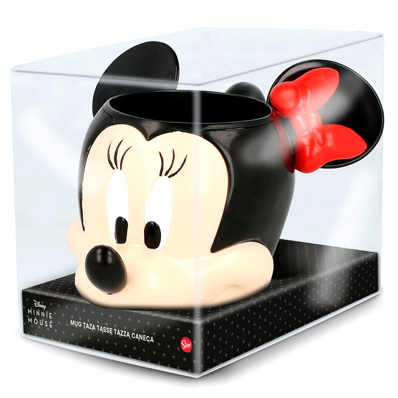 Taza 3D Cabeza Minnie Disney - Frikibase.com