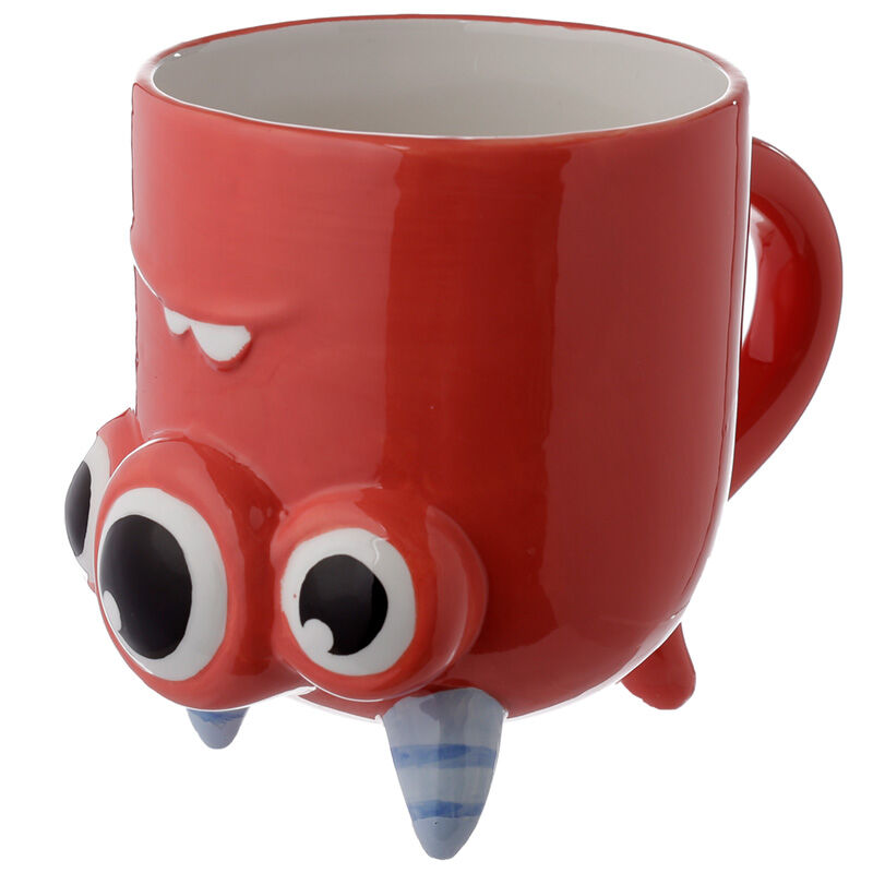 Taza 3D Monstruo Monstarz Rojo 550ml - Frikibase.com