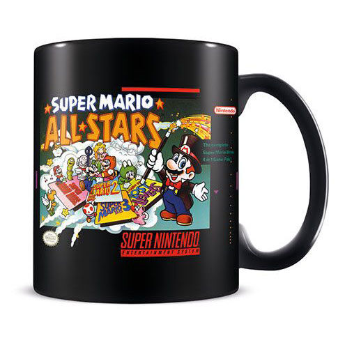 Taza All Stars Super Mario Nintendo 315ml - Frikibase.com