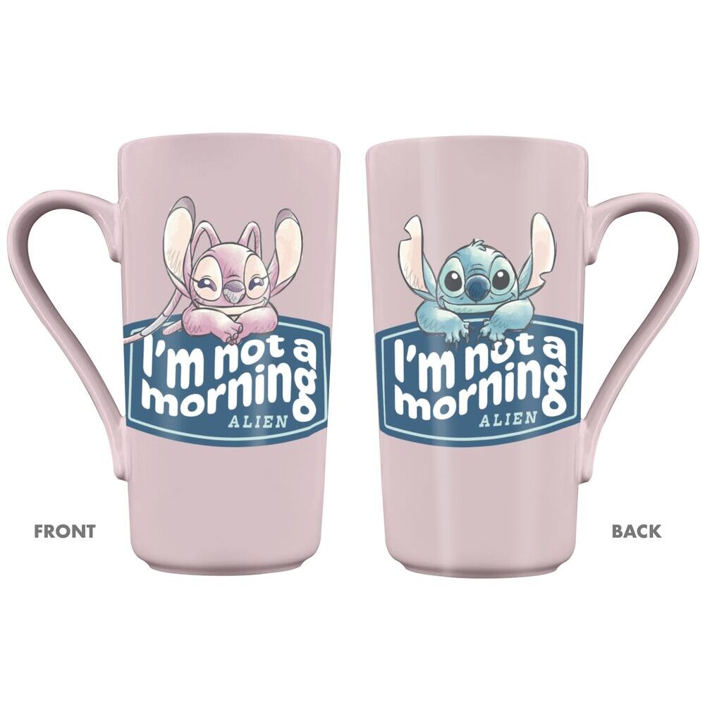 Taza Angel & Stitch Disney 470ml - Frikibase.com