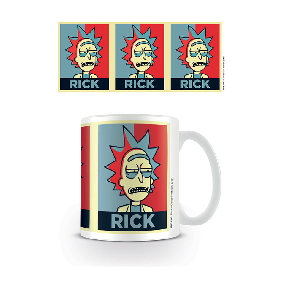 Taza Cartel Rick Rick & Morty 315ml - Frikibase.com