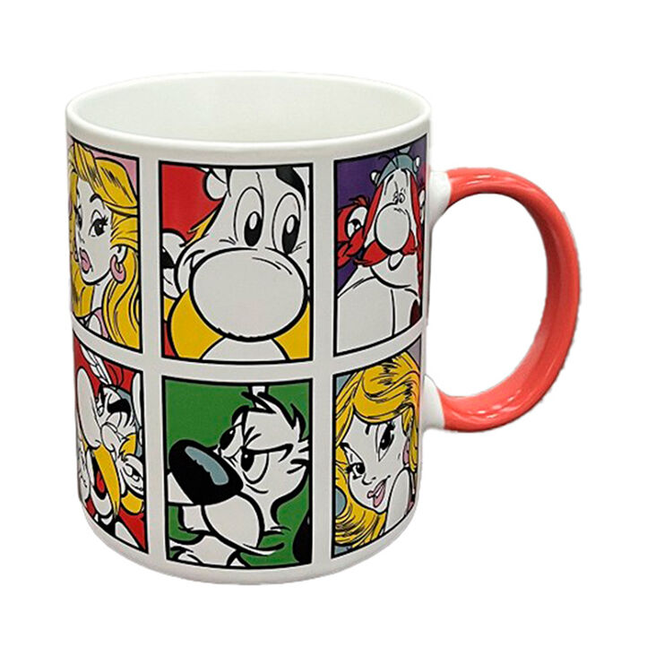 Taza con retratos de Asterix 300ml - Frikibase.com