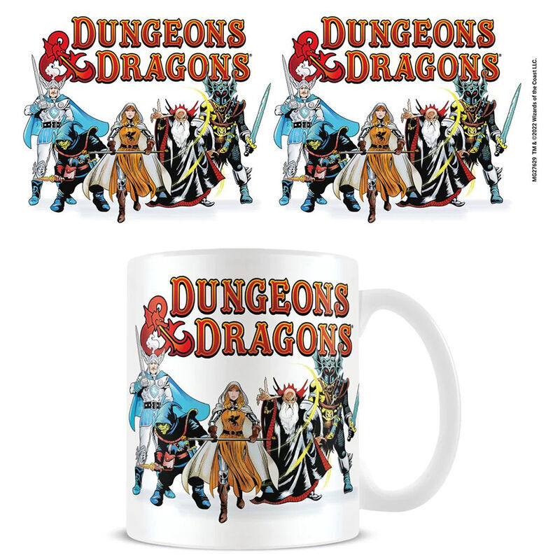 Taza Dragones y Mazmorras 315ml - Frikibase.com
