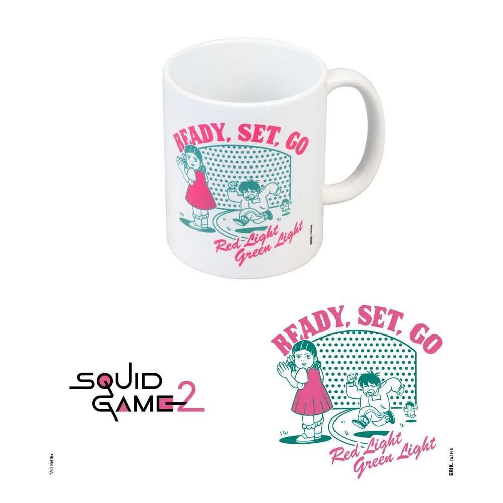 Taza El Juego del Calamar 350ml - Frikibase.com