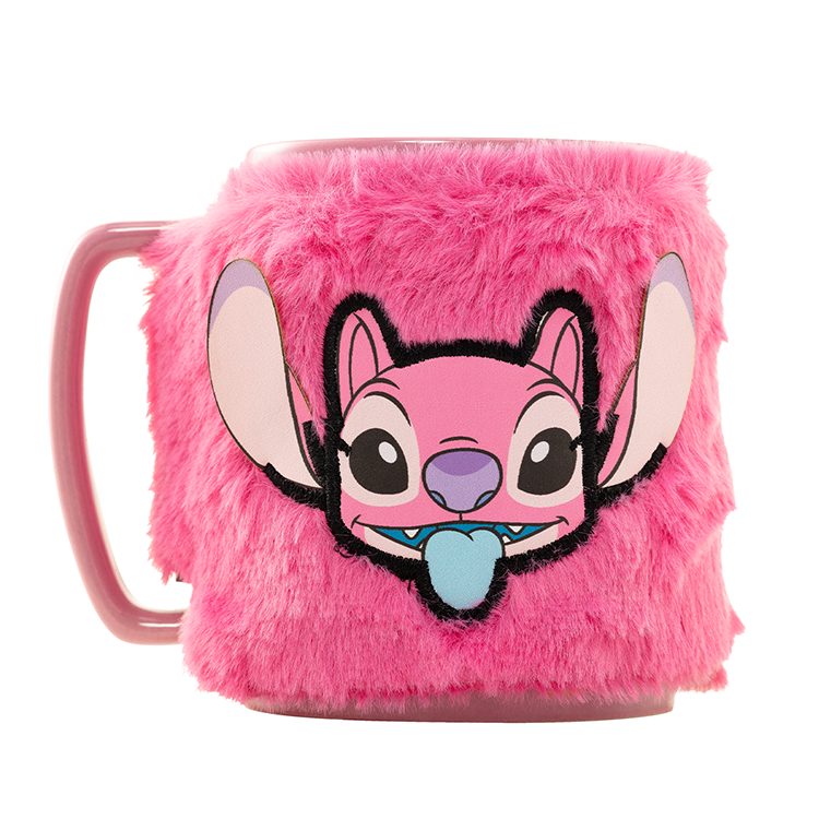 Taza funda de peluche Angel Disney 440ml - Frikibase.com