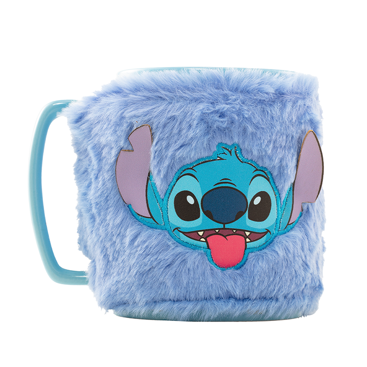 Taza funda de peluche Stitch Disney 440ml - Frikibase.com