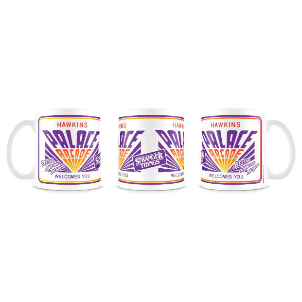 Taza Hawkins Palace Arcade Stranger Things - Frikibase.com