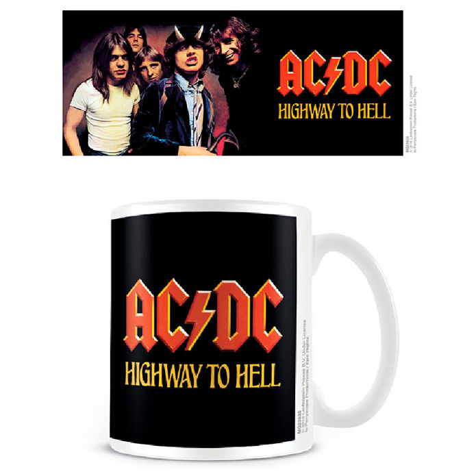 Taza Highway To Hell Coffee ACDC - Frikibase.com