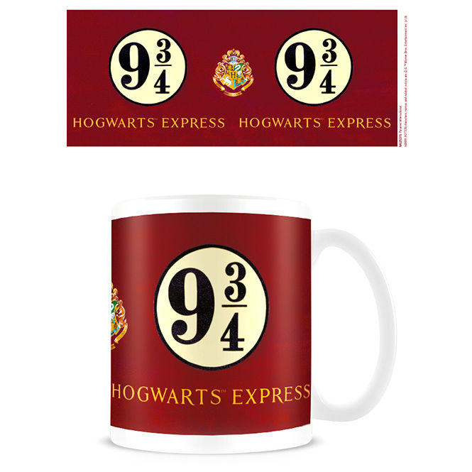 Taza Hogwarts Express Anden 9 3/4 Harry Potter - Frikibase.com
