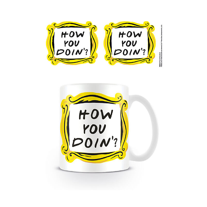 Taza How You Doin Friends 315ml - Frikibase.com
