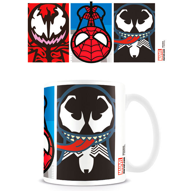 Taza Kawaii Spiderman Venom Marvel - Frikibase.com
