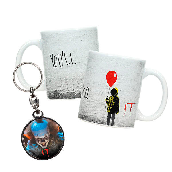 Taza + Llavero Pennywise IT - Frikibase.com