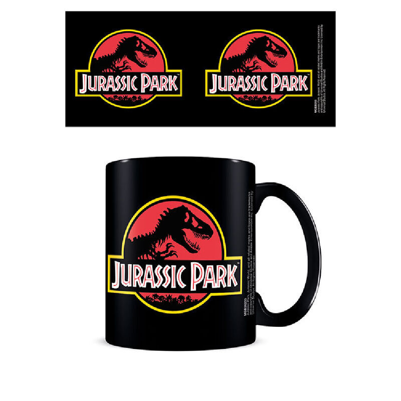 Taza Logo Jurassic Park 315ml - Frikibase.com