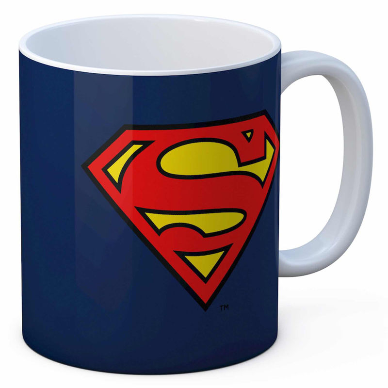 Taza logo Superman DC Comics - Frikibase.com